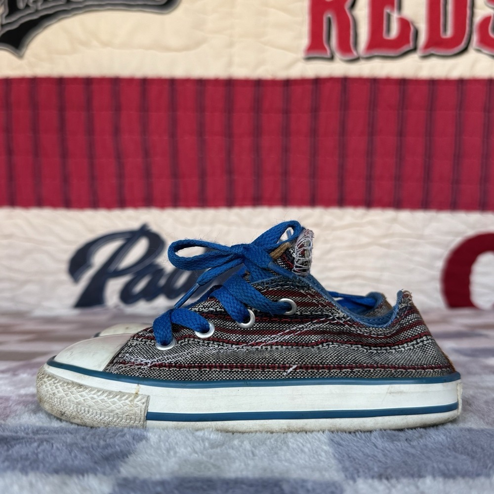 Size 9c - Converse Chuckβ Taylor Low Ox Summer Vision Blue Gray